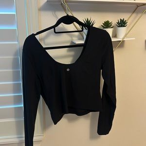 Lululemon Black Align Long Sleeve